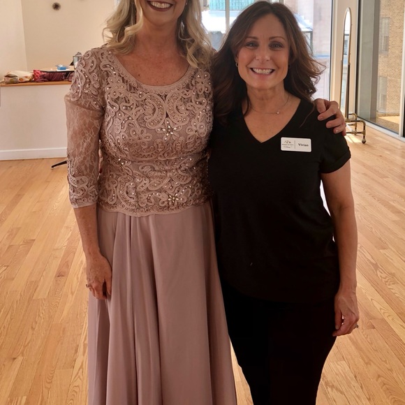 Mother of the Bride or Groom Dress - Formal Dress - Size Large 12 - Picture 2 of 5